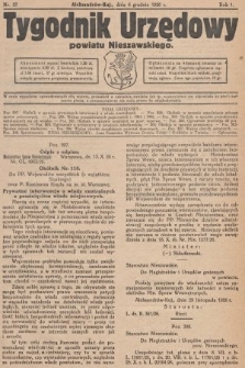 Tygodnik Urzędowy Powiatu Nieszawskiego. 1926, nr 37