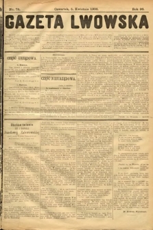 Gazeta Lwowska. 1906, nr 78
