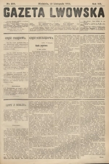 Gazeta Lwowska. 1911, nr 258