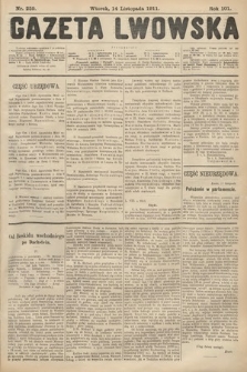 Gazeta Lwowska. 1911, nr 259