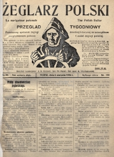 Żeglarz Polski : przegląd tygodniowy poświęcony sprawom żeglugi morskiej i rzecznej ze szczególnem uwzględnieniem potrzeb i zadań żeglugi polskiej. 1926, nr 29