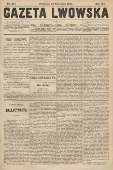 Gazeta Lwowska. 1911, nr 264
