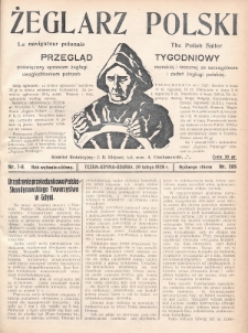 Żeglarz Polski : przegląd tygodniowy poświęcony sprawom żeglugi morskiej i rzecznej ze szczególnem uwzględnieniem potrzeb i zadań żeglugi polskiej. 1928, nr 7-8