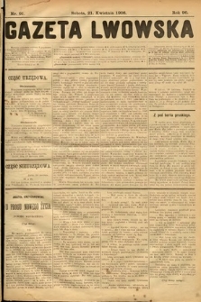 Gazeta Lwowska. 1906, nr 91