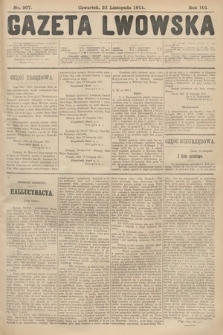 Gazeta Lwowska. 1911, nr 267