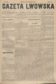 Gazeta Lwowska. 1911, nr 269