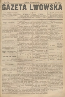 Gazeta Lwowska. 1911, nr 275