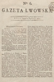 Gazeta Lwowska. 1814, nr 6