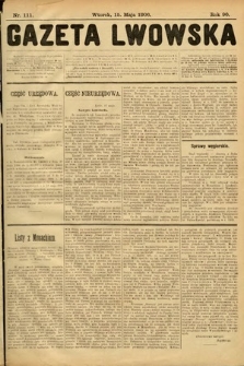 Gazeta Lwowska. 1906, nr 111
