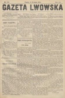Gazeta Lwowska. 1911, nr 285