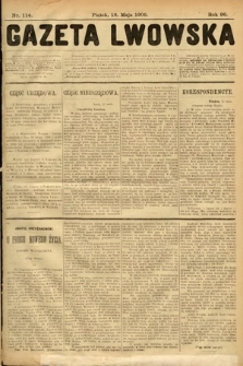 Gazeta Lwowska. 1906, nr 114