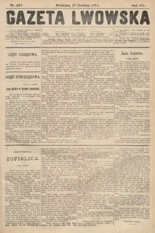 Gazeta Lwowska. 1911, nr 287