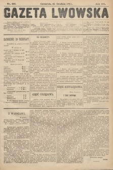 Gazeta Lwowska. 1911, nr 290