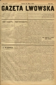 Gazeta Lwowska. 1906, nr 118