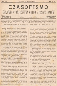 Czasopismo Krajowego Towarzystwa Kupców i Przemysłowców. 1887, nr 11