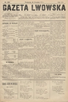 Gazeta Lwowska. 1911, nr 293