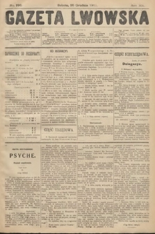 Gazeta Lwowska. 1911, nr 296