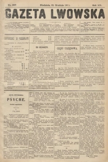 Gazeta Lwowska. 1911, nr 297