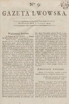 Gazeta Lwowska. 1814, nr 9