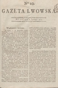 Gazeta Lwowska. 1814, nr 10