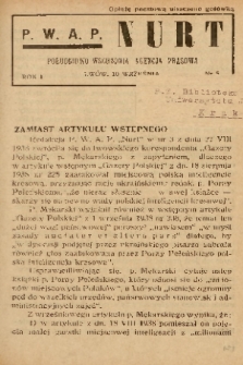 Nurt : południowo-wschodnia agencja prasowa. 1938, nr 5