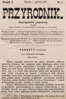 Przyrodnik : dwutygodnik popularny zarazem organ Oddziału Towarzystwa rybackiego w Tarnowie. R. 2, 1880, nr 3