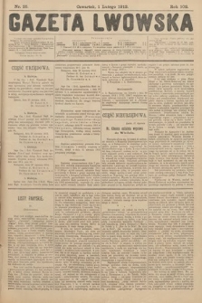 Gazeta Lwowska. 1912, nr 25