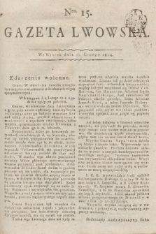 Gazeta Lwowska. 1814, nr 15