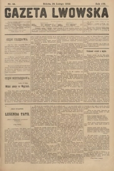 Gazeta Lwowska. 1912, nr 44