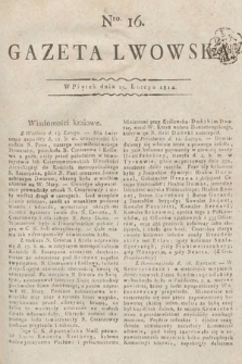 Gazeta Lwowska. 1814, nr 16