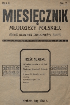 Miesięcznik Młodzieży Polskiej. 1912, nr 2