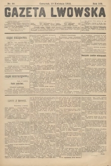 Gazeta Lwowska. 1912, nr 88