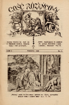 Gość Różańcowy. 1934, nr 3