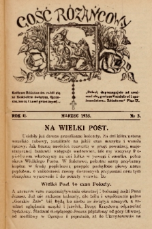 Gość Różańcowy. 1935, nr 3