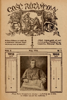 Gość Różańcowy. 1935, nr 5