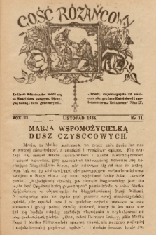 Gość Różańcowy. 1936, nr 11