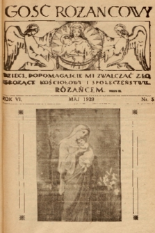 Gość Różańcowy. 1939, nr 5