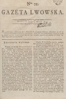 Gazeta Lwowska. 1814, nr 21