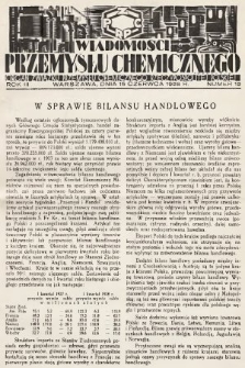 Wiadomości Przemysłu Chemicznego : organ Związku Przemysłu Chemicznego Rzeczypospolitej Polskiej. R. 3, 1928, nr 12