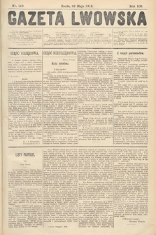 Gazeta Lwowska. 1912, nr 116