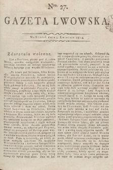 Gazeta Lwowska. 1814, nr 27