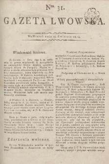 Gazeta Lwowska. 1814, nr 31