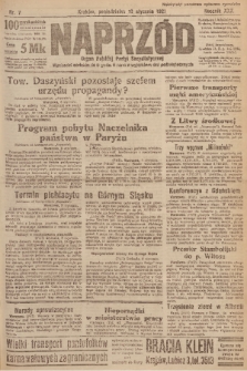 Naprzód : organ Polskiej Partyi Socyalistycznej. 1921, nr 7
