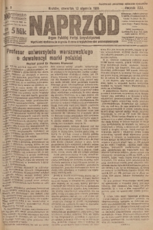 Naprzód : organ Polskiej Partyi Socyalistycznej. 1921, nr 9