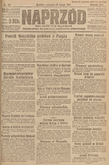 Naprzód : organ Polskiej Partyi Socyalistycznej. 1921, nr 32