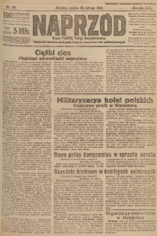 Naprzód : organ Polskiej Partyi Socyalistycznej. 1921, nr 45