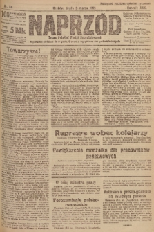 Naprzód : organ Polskiej Partyi Socyalistycznej. 1921, nr 54