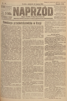 Naprzód : organ Polskiej Partyi Socyalistycznej. 1921, nr 58