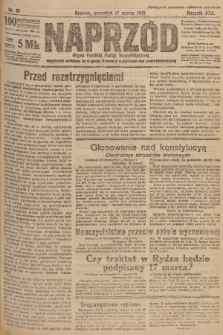 Naprzód : organ Polskiej Partyi Socyalistycznej. 1921, nr 61