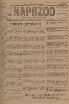 Naprzód : organ Polskiej Partyi Socyalistycznej. 1921, nr 68